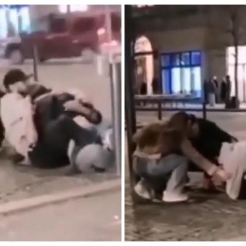 Incident violent în Piața Unirii