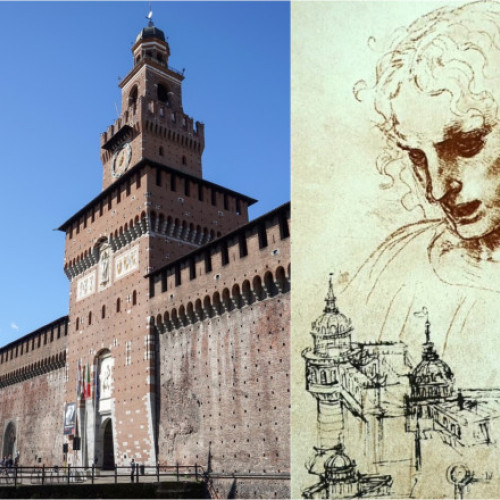 Descoperiri sub teritoriul Castelului Sforza din Milano