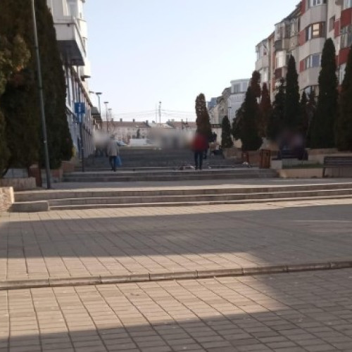 Amenzi pentru vânzătorii de pe trotuare la Botoșani