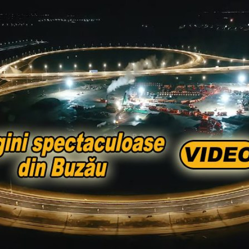 Imagini spectaculoase surprinse în județul Buzău