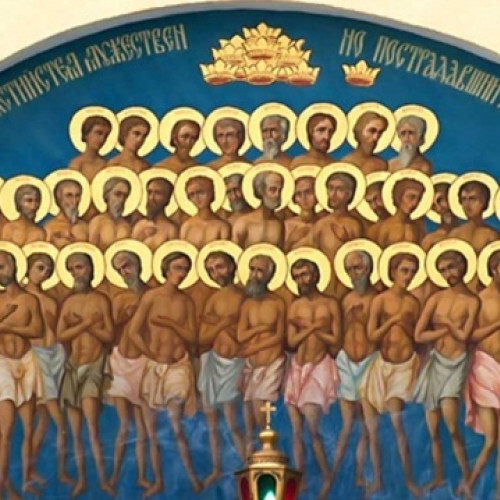 Ziua de Mucenici: Praznuirea celor 40 de Sfinți Mucenici din Sevastia