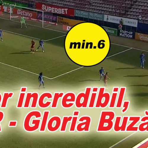 Coșmar pentru Gloria Buzău la CFR Cluj