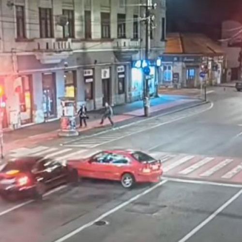 Accident pe Calea Dorobanților: Șoferi surprinși de camerele de supraveghere