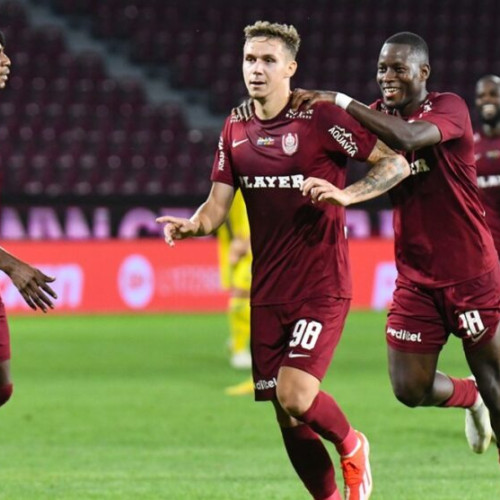 CFR Cluj câștigă cu 6-0 în fața Gloriei Buzău