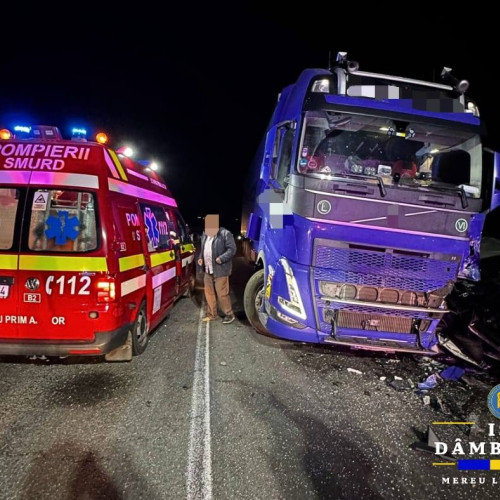 Accident rutier grav pe DN 61