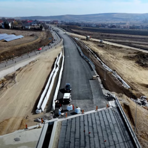Progrese semnificative în construcția drumului expres Turda - Tureni