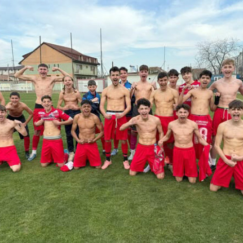 Juniorii Under 15 ai clubului nostru se califică în sferturile Cupei României