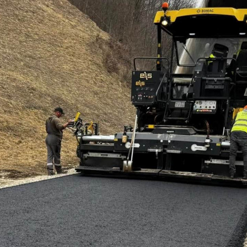 Modernizarea drumului DJ 107K între Galda de Jos și Mogos a fost reluată