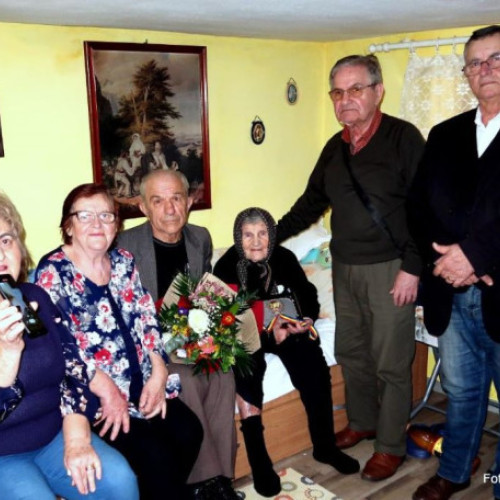 Sofia Roman, sărbătorită cu ocazia împlinirii a 100 de ani