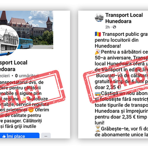 Pagina Transport Local Hunedoara a fost clonată!
