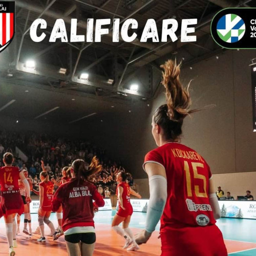 Volei Alba Blaj va juca finala Cupei CEV pe Blaj Arena