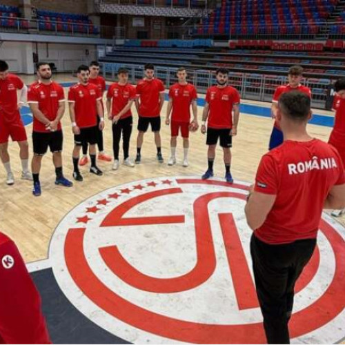Echipa națională de handbal tineret a României se pregătește la Oradea