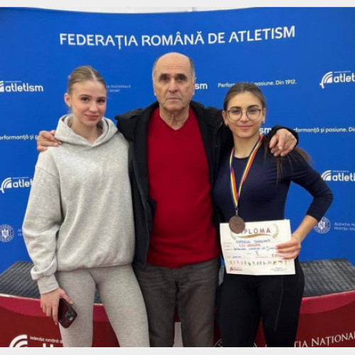 Ecaterina Carbunar, singura sportivă din Bihor pe podium la Campionatul Național U20