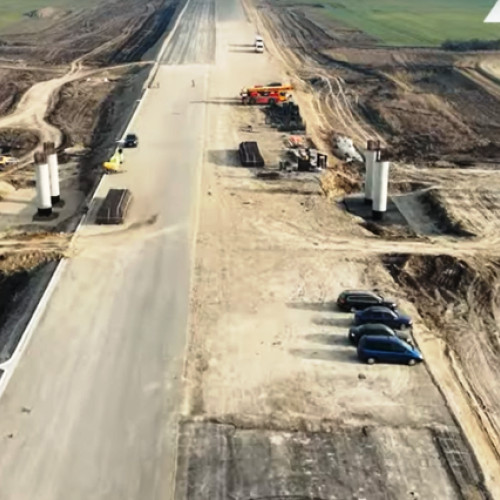 Lucrările la Autostrada Focșani - Bacău avansează