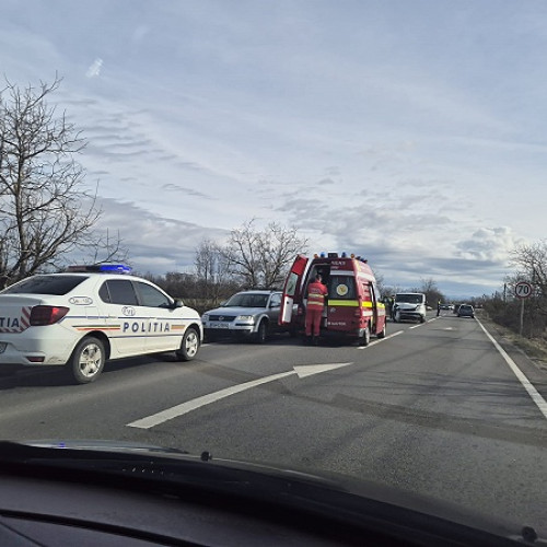 Accident pe Drumul Național 19, între Livada și Ciuperceni