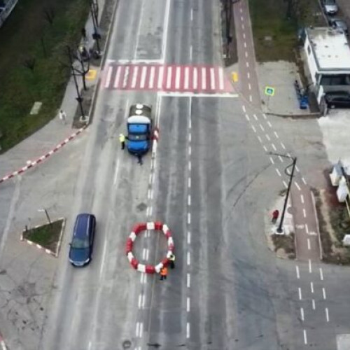 Primăria Focsani anunță instalarea unui nou giratoriu