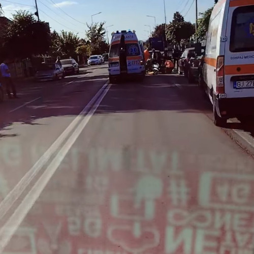Accident rutier în Târgu Jiu
