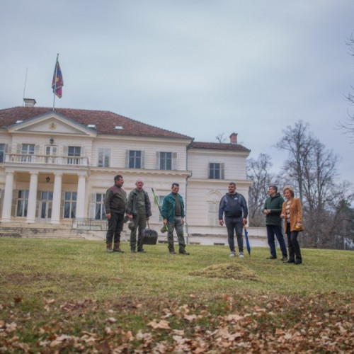 Lucrări ample la Domeniul Regal de la Săvârșin