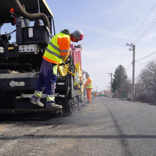 Lucrările de modernizare pe DJ 720 A avansează