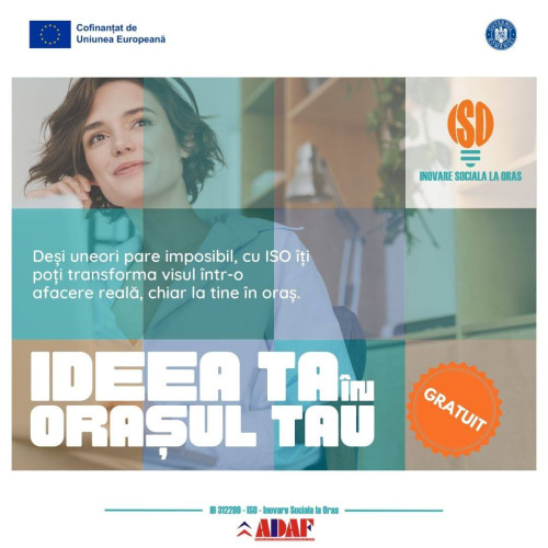 Eveniment de informare despre inovația socială la Târgoviște