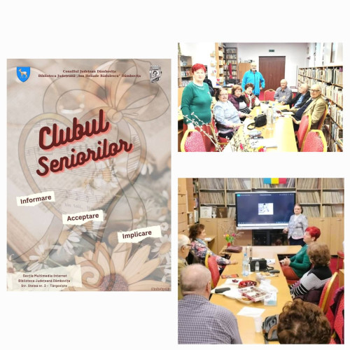 Întâlnire la Clubul Seniorilor din Dâmbovița
