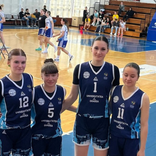 CSU Oradea termină pe locul 11 la Cupa României la baschet 3x3
