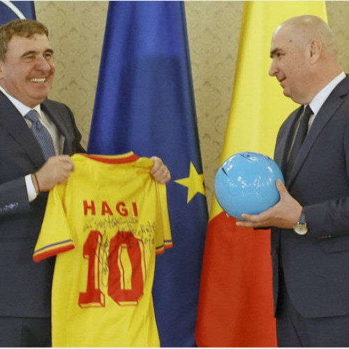 Gheorghe Hagi, distins cu Ordinul Național &quot;Steaua României&quot;