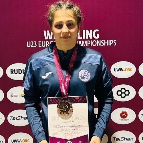 Georgiana Lirca câștigă medalie de bronz la Campionatul European de lupte U23