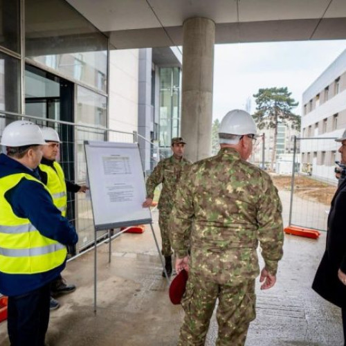 Vizita ministrului apărării naționale la Spitalul Militar din Craiova