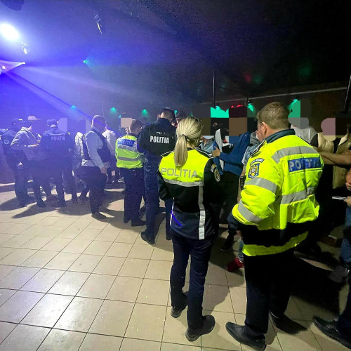 Acțiune a poliției la Botoșani pentru asigurarea ordinii publice