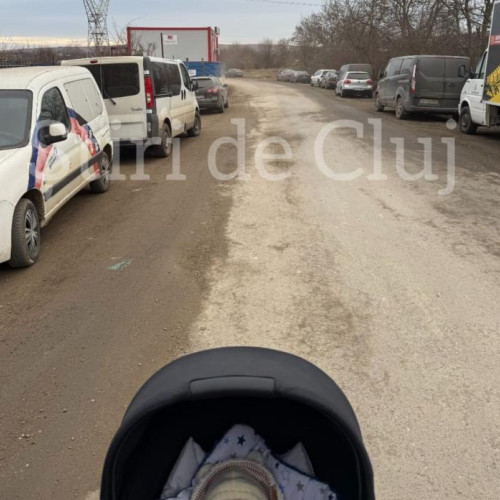 Locuitorii străzii Soporului nr. 29 protestează din cauza situației neplăcute