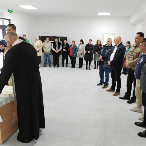 Slujba de sfințire a Școlii Gimnaziale Finta