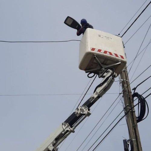 Alimentarea cu energie electrică s-a reluat în Focșani