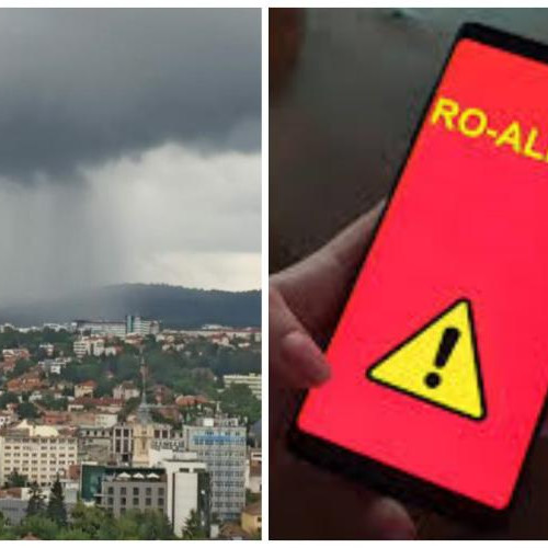 Avertizări de vreme severă în Cluj