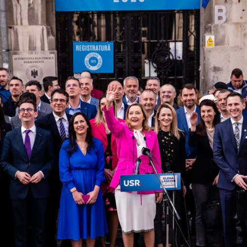 Elena Lasconi își depune candidatura pentru alegerile prezidențiale