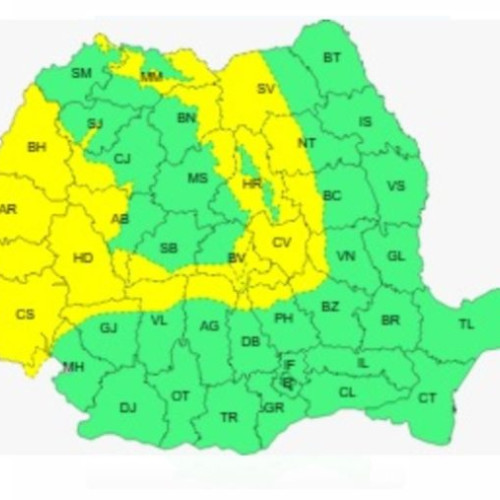 Informare meteo: Vant puternic in Banat si Crisana