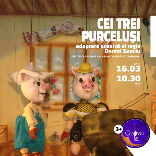 Întâlnire cu persoanaje din povești la Casa de Cultură a Studenților