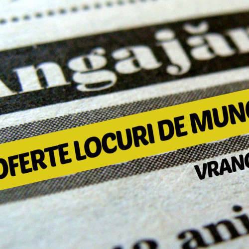 177 de locuri de muncă disponibile în Vrancea