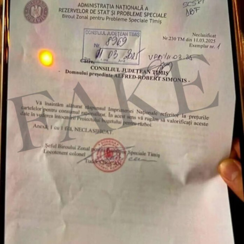 Guvernul dezminte o știre falsă ce generează panică