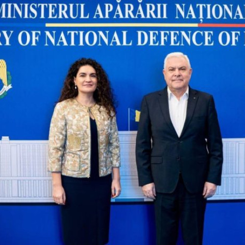 Întrevedere între ministrul apărării și șefa Reprezentanței Comisiei Europene