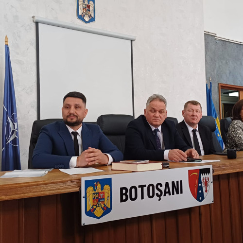 Noul subprefect al județului Botoșani, Gabriel Galan, a depus jurământul