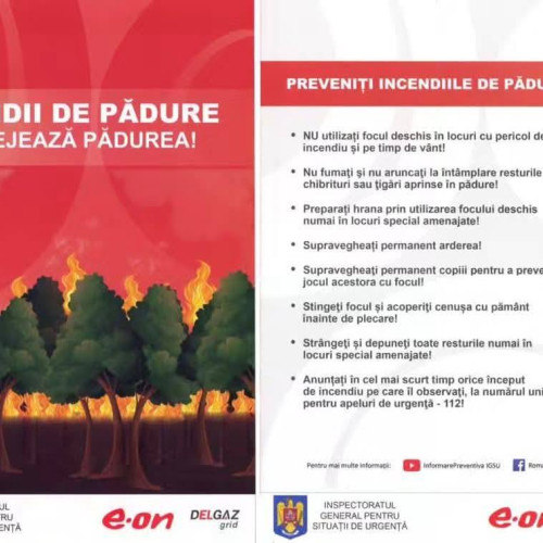 Recomandări de prevenire a incendiilor de vegetație în Dâmbovița