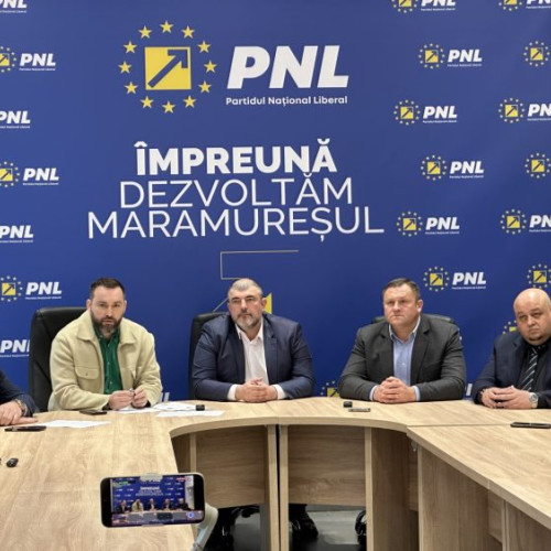 Conferință de presă PNL Maramureș pentru susținerea candidatului pro-european