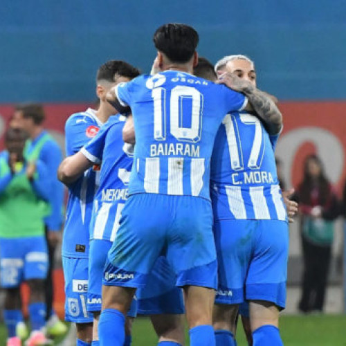Universitatea Craiova începe cu victorie play-off-ul SuperLigii