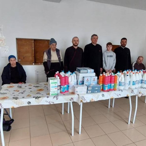 Activitate filantropică la Centrul de îngrijire și asistență Pucioasa