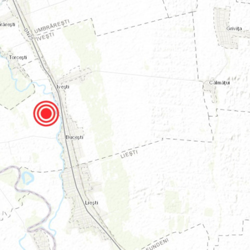 Cutremur de magnitudine 3,1 în județul Galați