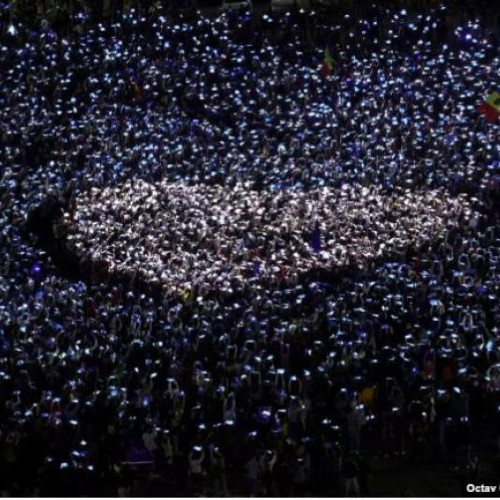 Clujenii susțin valorile europene printr-un miting la EuRoManifest