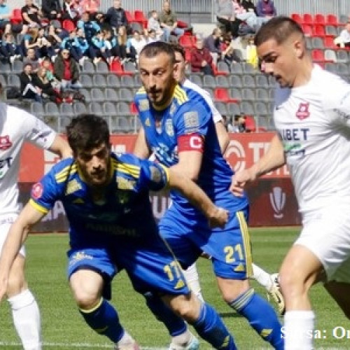 FC Hermannstadt și Unirea Slobozia, rezultat de egalitate în Superligă