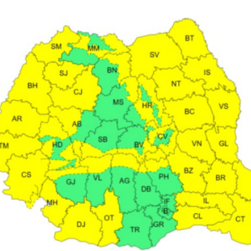 Vremea severă se instalează în România