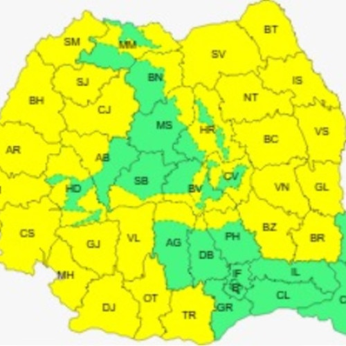Atenționare meteorologică pentru perioada 17-20 martie